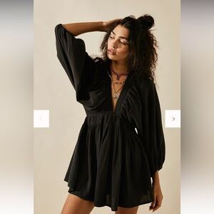 Free People For The Moment Mini Dress (Size XL)